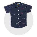 Boy's Half Sleeves Shirts
