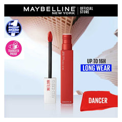 Maybelline Superstay Matte Ink Lipstick, 118, Dancer, Lip Gloss And Balm, Maybelline, Chase Value