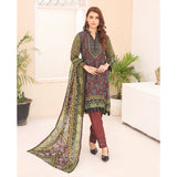 Laiba By SN Cloth Printed Unstitched 3 Pcs Suit - 3, Women, 3Pcs Shalwar Suit, SN Cloth, Chase Value