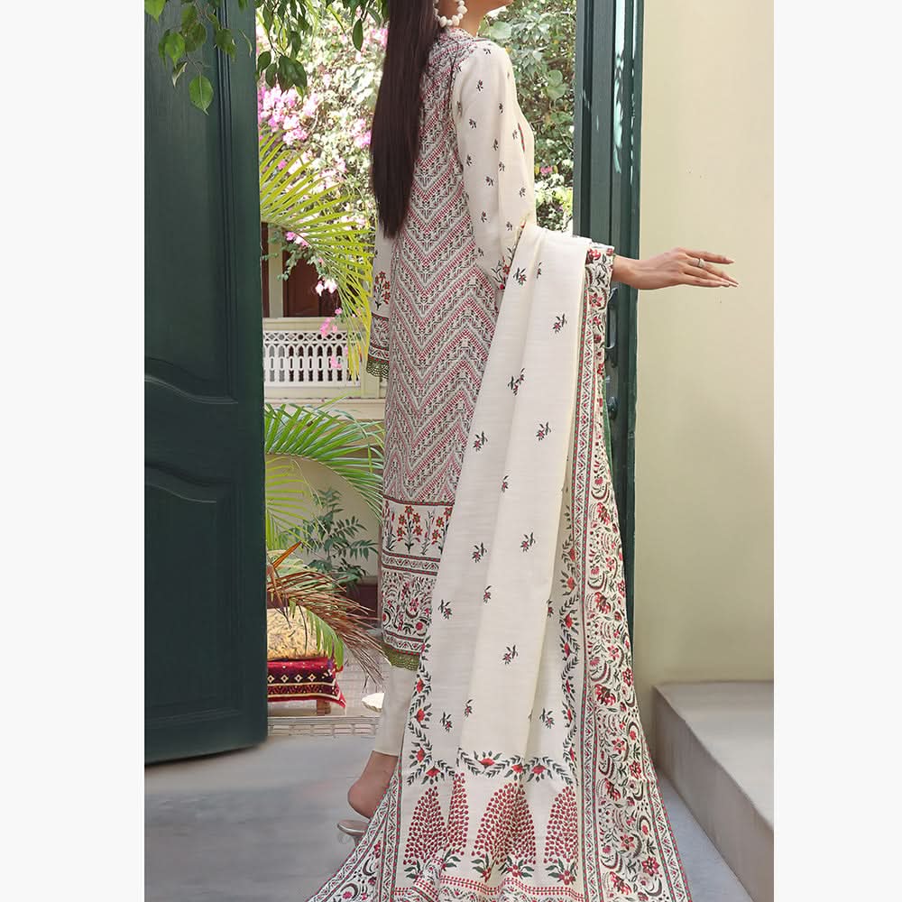 Signature Khaddar Printed Unstitched 3Pcs Suit V2- 2603, Women, 3Pcs Shalwar Suit, VS Textiles, Chase Value