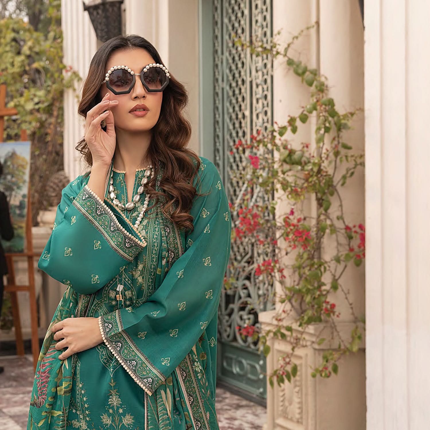 Komal By LSM Textiles Lawn Printed Unstitched 3Pcs Suit - LG-MM-0306, Women, 3Pcs Shalwar Suit, LSM Textiles, Chase Value