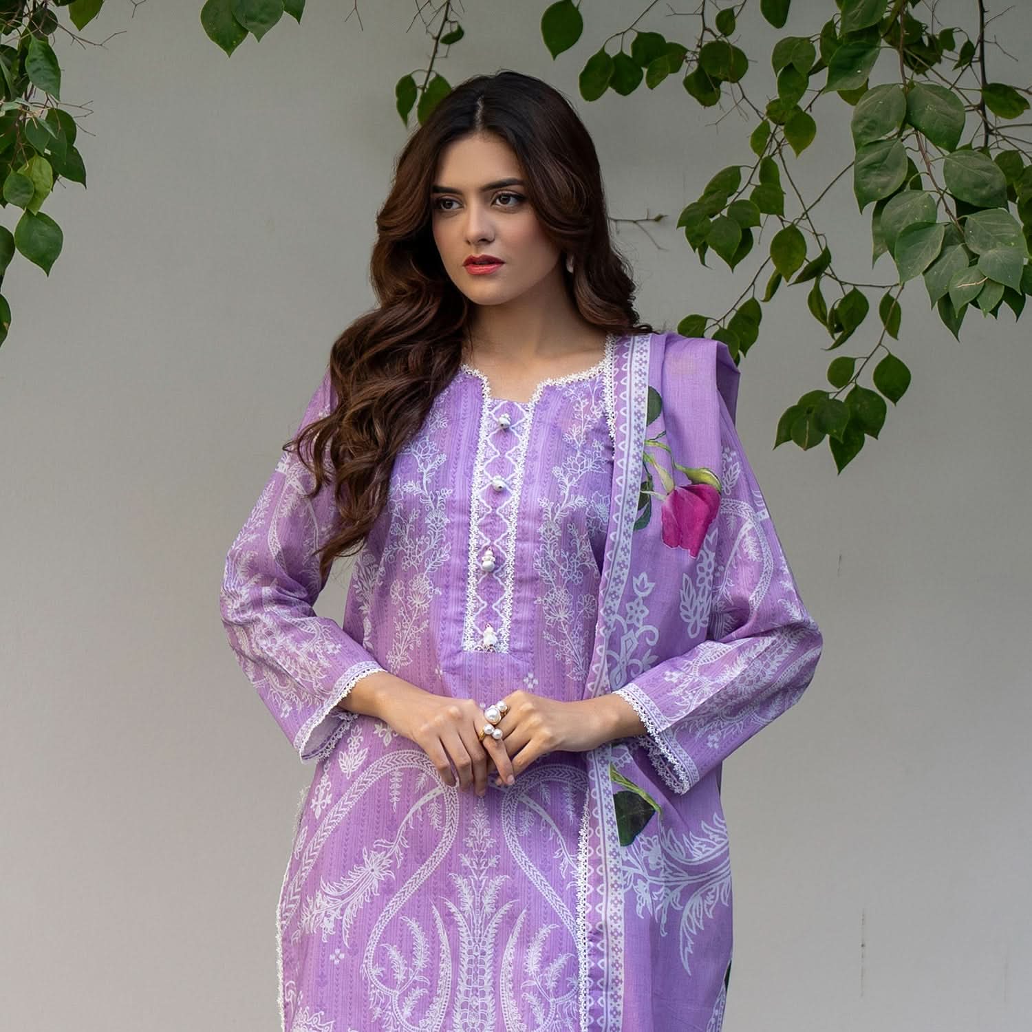 Salina Lawn By Regalia Textile Printed Unstitched 3 Pcs Suit - 3, Women, 3Pcs Shalwar Suit, Regalia Textiles, Chase Value