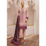 Shibra Printed Lawn Unstitched 3Pcs Suit - 8, Women, 3Pcs Shalwar Suit, Leeds Textile, Chase Value