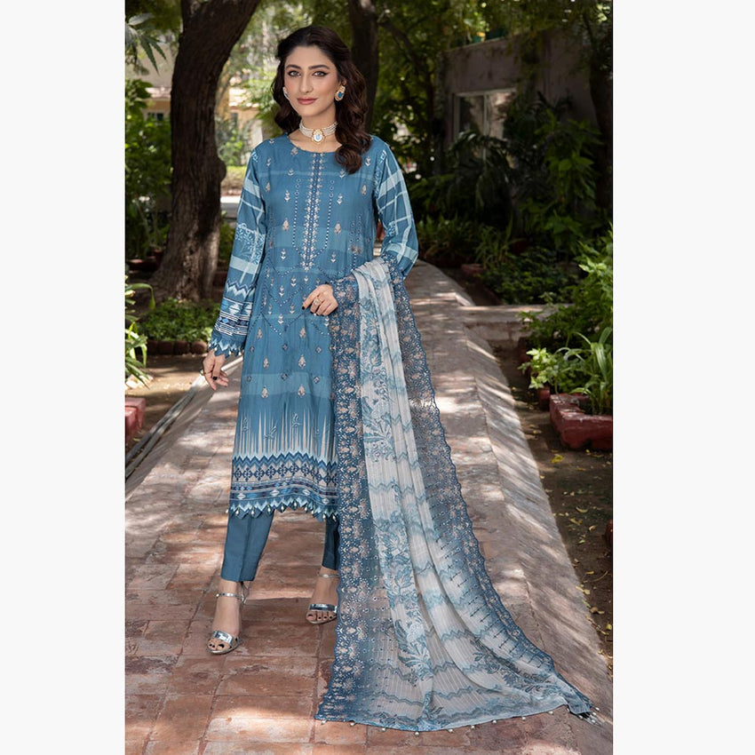 Schick Kinara Series Viscose  Edition With Fancy Dupatta - 3, Women, 3Pcs Shalwar Suit, MI Creation, Chase Value