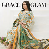 Bin Hameed Shalizeh Lawn Printed CO-Ords Unstitched 3Pcs Suit - 3, Women, 3Pcs Shalwar Suit, Rana Arts, Chase Value