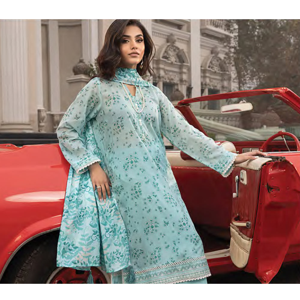 Komal By LSM Textiles Lawn Printed Unstitched 3Pcs Suit - LG-MM-0263, Women, 3Pcs Shalwar Suit, LSM Textiles, Chase Value