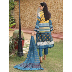 Schick Viscose Embroidered Un-sitiched 3pcs Suit  - 5