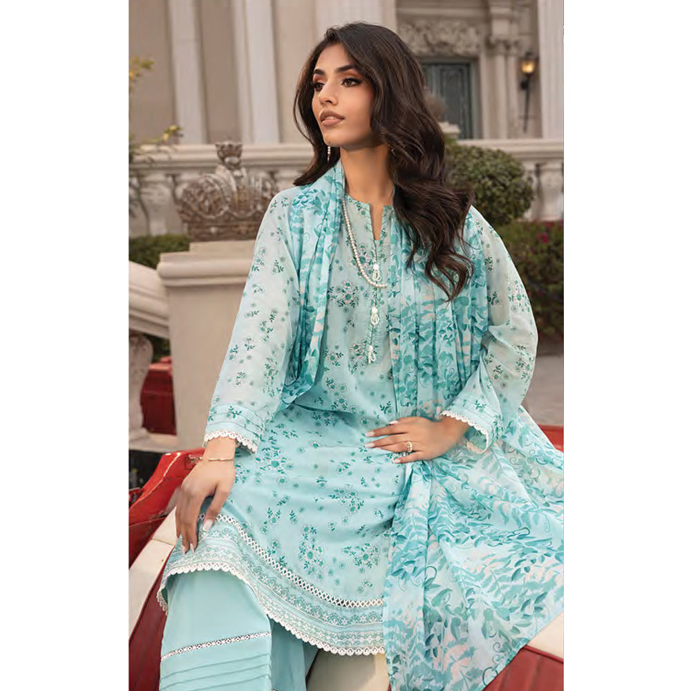 Komal By LSM Textiles Lawn Printed Unstitched 3Pcs Suit - LG-MM-0263, Women, 3Pcs Shalwar Suit, LSM Textiles, Chase Value