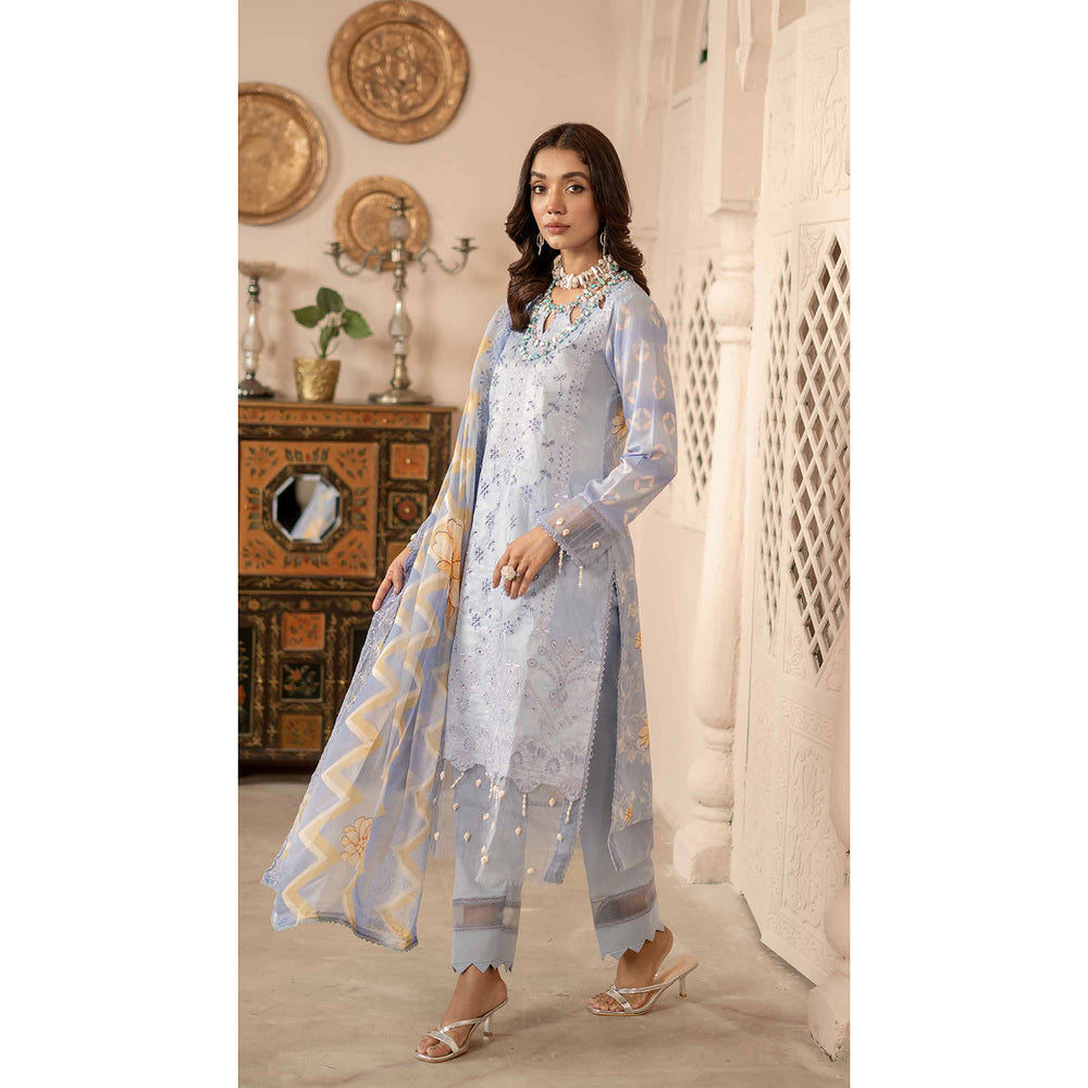 Sunshine Bloom By Al Zohaib Lawn Premium Unstitched 3 Pcs Suit - 3, Women, 3Pcs Shalwar Suit, Al-Zohaib Textiles, Chase Value