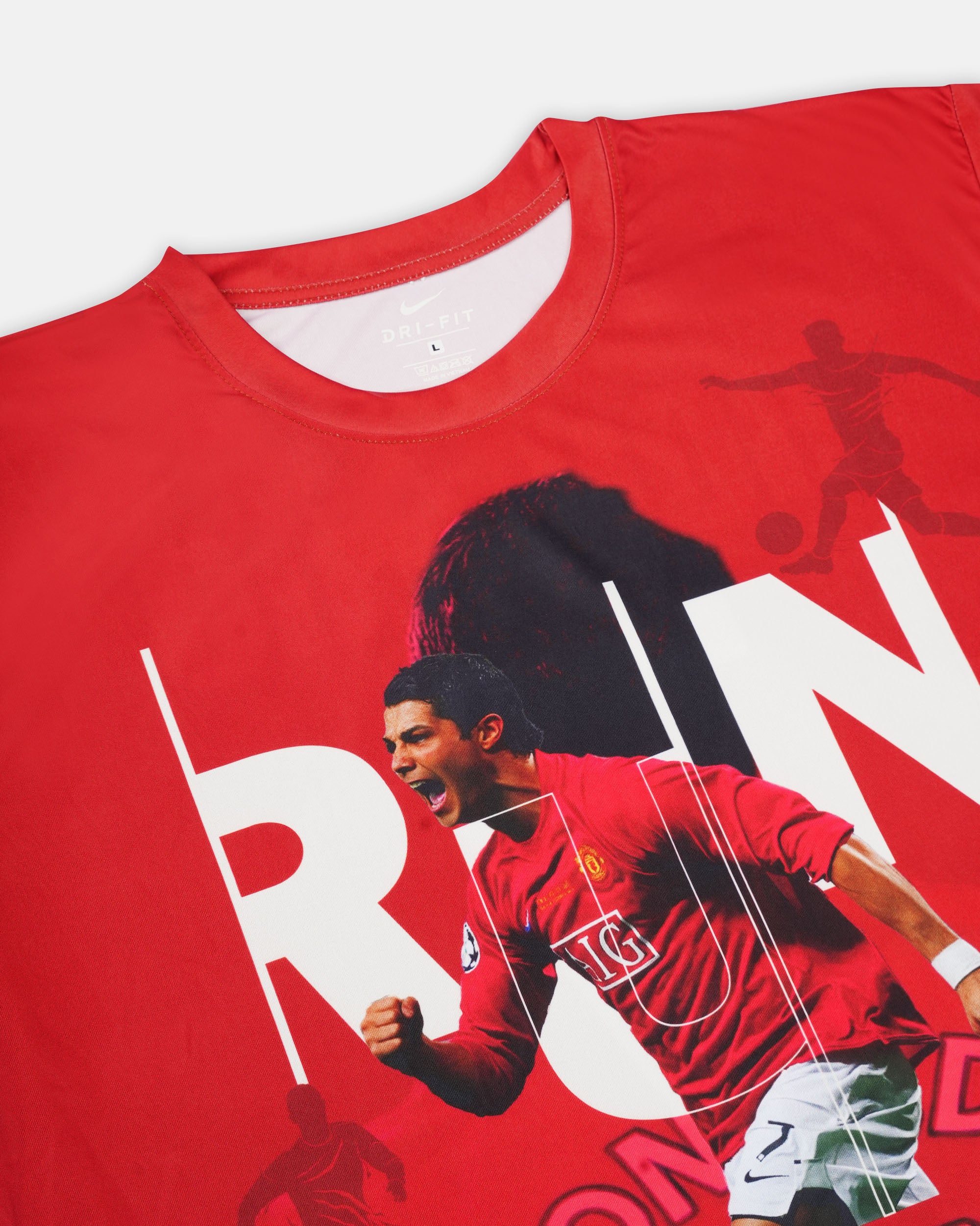 Valuables Boys' Ronaldo Sublimation Half Sleeves T-Shirt