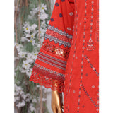 Needle Wonder By Dr. Haris Printed & Embroidered Lawn Unstitched 3Pcs Suit - 8, Women, 3Pcs Shalwar Suit, MI Creation, Chase Value