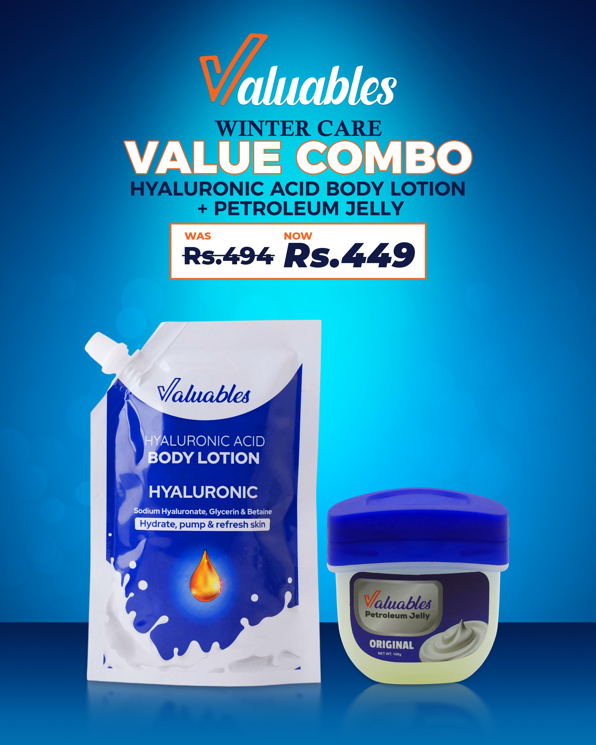 Valuables Skincare Combo Deal