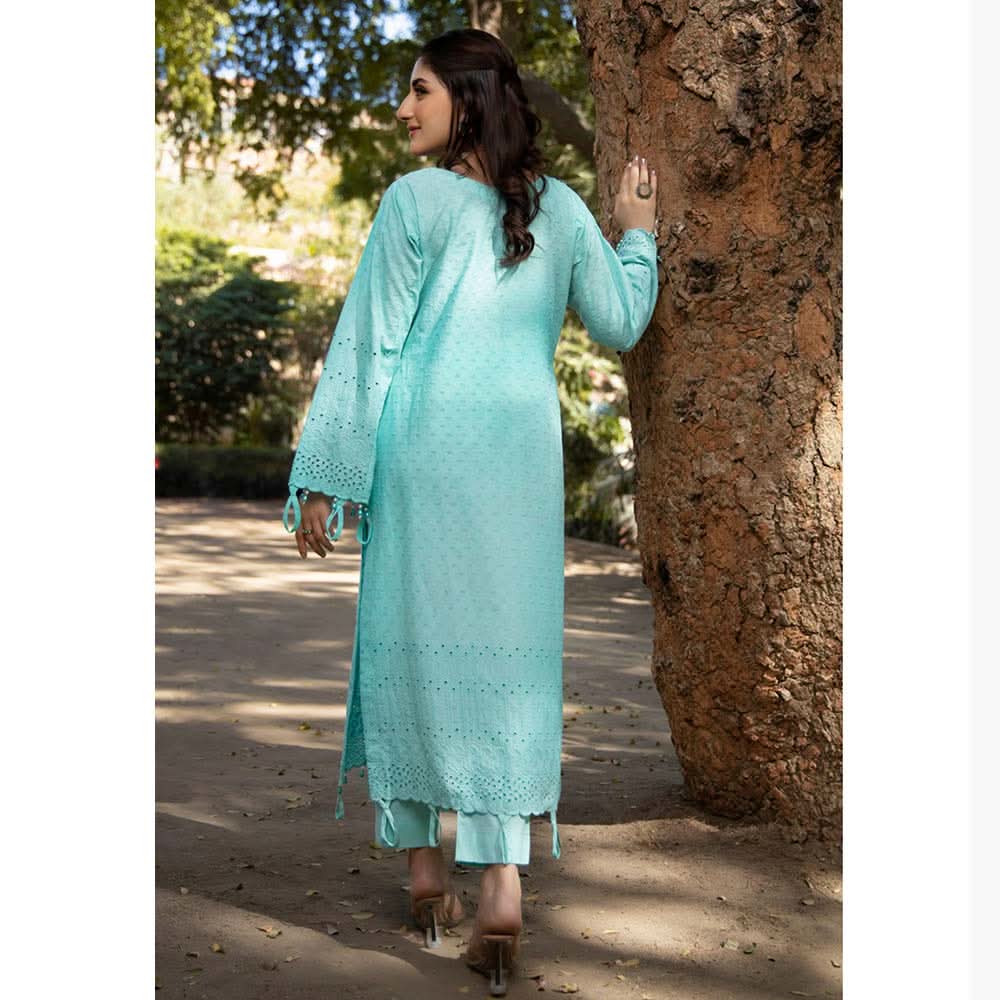 Schick Jaza Schiffli Embroidered Unstitched 2Pcs Suit V-4, Women, 2Pcs Shalwar Suit, MI Creation, Chase Value