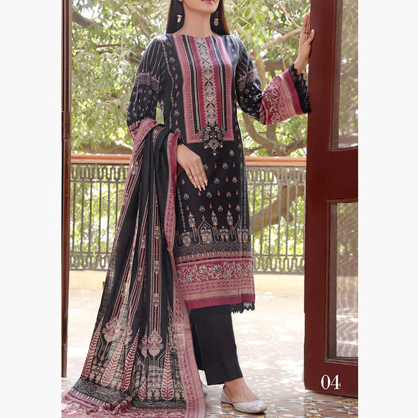 Signature Khaddar Printed Unstitched 3Pcs Suit V2- 2606, Women, 3Pcs Shalwar Suit, VS Textiles, Chase Value