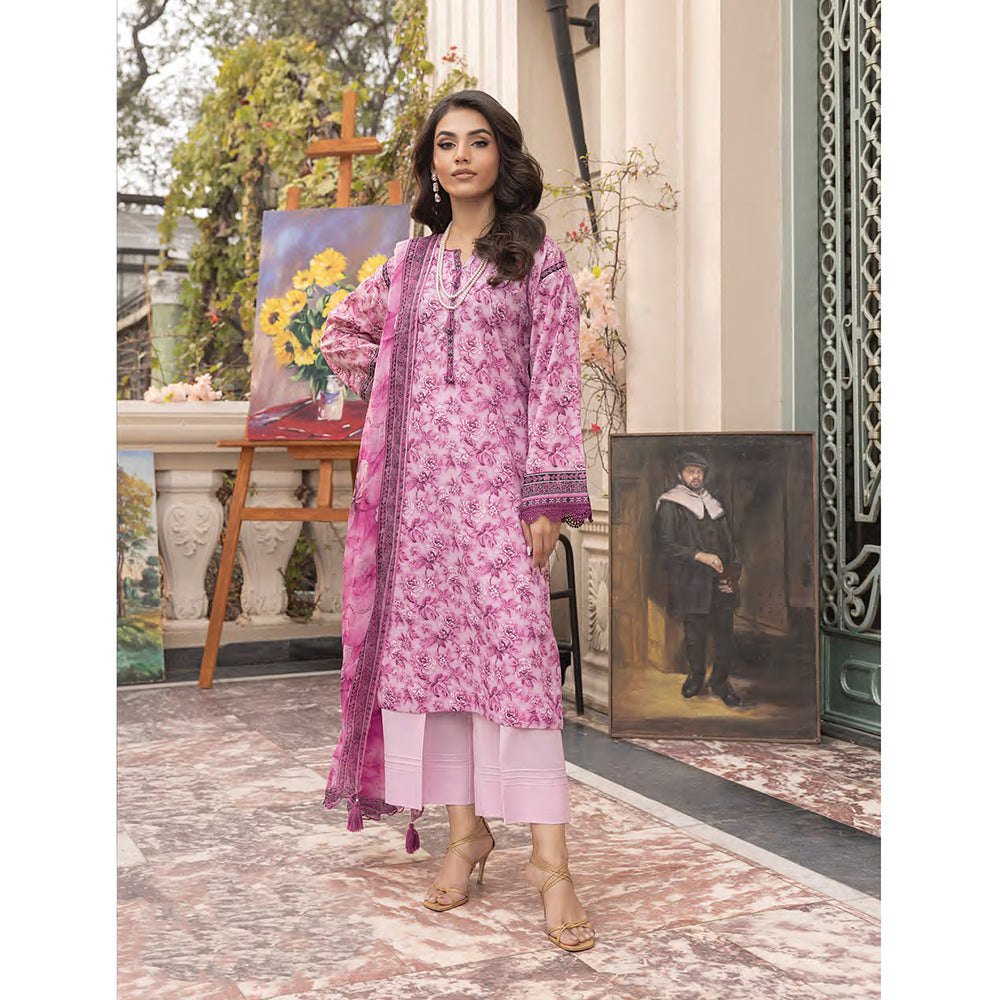 Komal By LSM Textiles Lawn Printed Unstitched 3Pcs Suit - LG-MM-0301, Women, 3Pcs Shalwar Suit, LSM Textiles, Chase Value