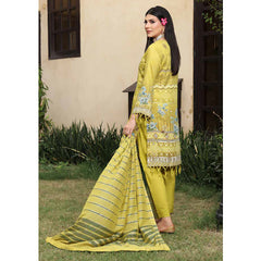 Schick Viscose Embroidered Un-sitiched 3pcs Suit  - 1