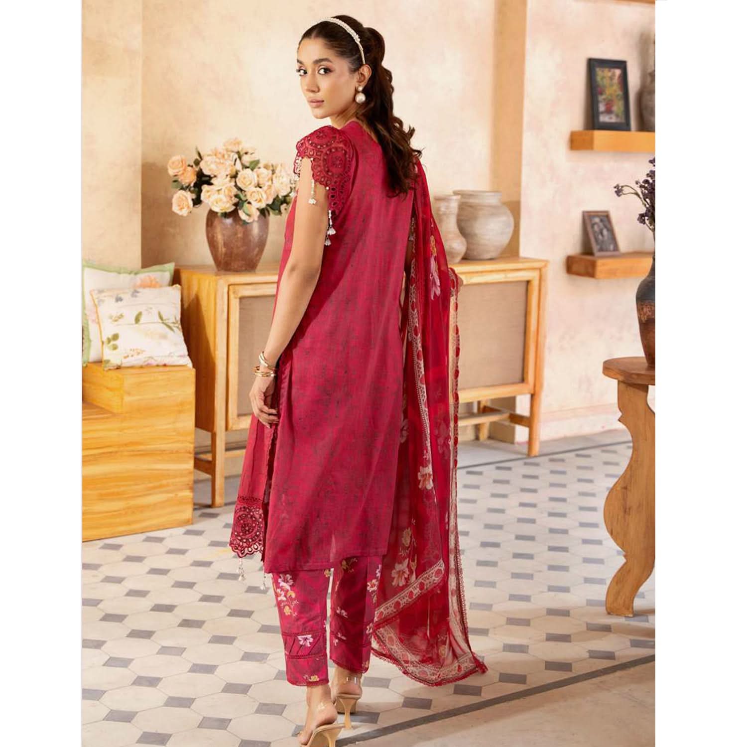 Sunshine Bloom By Al Zohaib Print Kari Lawn Unstitched 3 pcs Suit - 4, Women, 3Pcs Shalwar Suit, Al-Zohaib Textiles, Chase Value