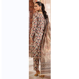 Colors Identic Separates By Al Zohaib Digital Printed 3 Pcs Suit - 4, Women, 3Pcs Shalwar Suit, Al-Zohaib Textiles, Chase Value