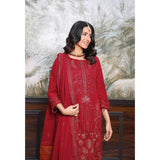 Emerald Chiffon By Dr. Haris Hand Embellishment Sami Unstitched 3Pcs Suit - 2, Women, 3Pcs Shalwar Suit, MI Creation, Chase Value