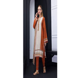 Salina Weaving Dobby By Regalia Lawn Printed Unstitched 3Pcs Suit V-2 - 4, Women, 3Pcs Shalwar Suit, Regalia Textiles, Chase Value