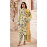 Al Zohaib Colors Digital Printed Unstitched Lawn 3 Pcs Suit - 4, Women, 3Pcs Shalwar Suit, Al-Zohaib Textiles, Chase Value