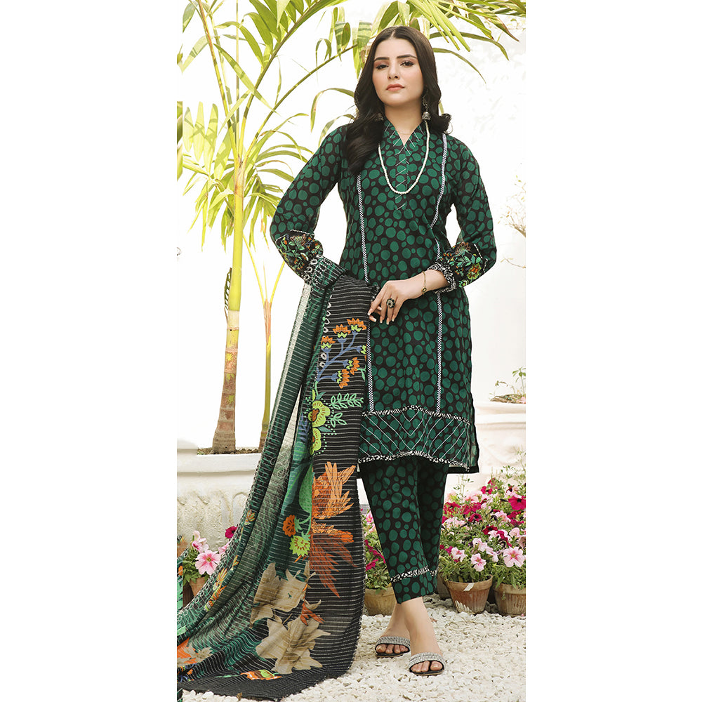 Bin Hameed Shalizeh Lawn Printed CO-Ords Unstitched 3Pcs Suit - 4, Women, 3Pcs Shalwar Suit, Rana Arts, Chase Value