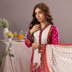 Salina Weaving Dobby By Regalia Printed Lawn Unstitched 3 Pcs Suit - 4