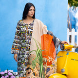 Salina Separates By Regalia Printed Lawn Unstitched 3Pcs Suit V-2 - 4, Women, 3Pcs Shalwar Suit, Regalia Textiles, Chase Value