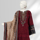 Panjnad By J. Lawn Embroidered 3 Piece Unstitched - 1270-B, Women, 3Pcs Shalwar Suit, Junaid Jamshed, Chase Value