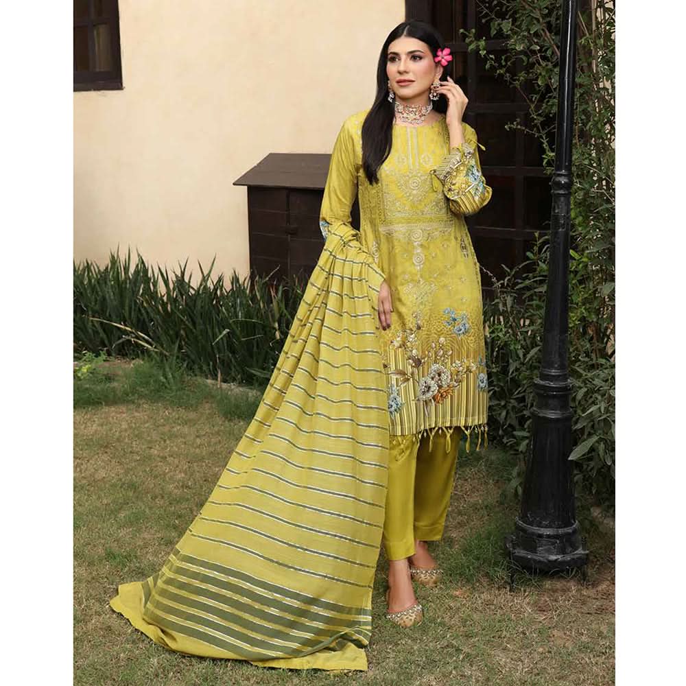 Schick Viscose Embroidered Un-sitiched 3pcs Suit  - 1, Women, 3Pcs Shalwar Suit, MI Creation, Chase Value