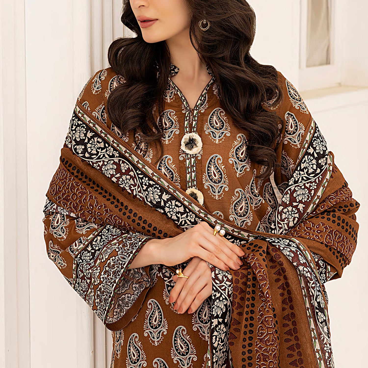 Sana & Sara Laira BY Salitex Lawn Printed Unstitched 3Pcs Suit - 71, Women, 3Pcs Shalwar Suit, Salitex, Chase Value