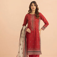 Salina Jacquard By Regalia Textile Printed Unstitched 3 Pcs Suit - 4