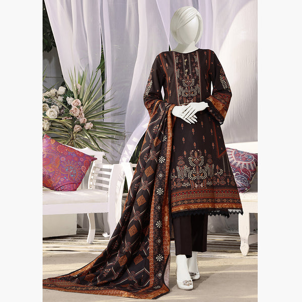 Aisha Alishba Shimmery Printed Unstitched 3Pcs Suit - 2572, Women, 3Pcs Shalwar Suit, VS Textiles, Chase Value
