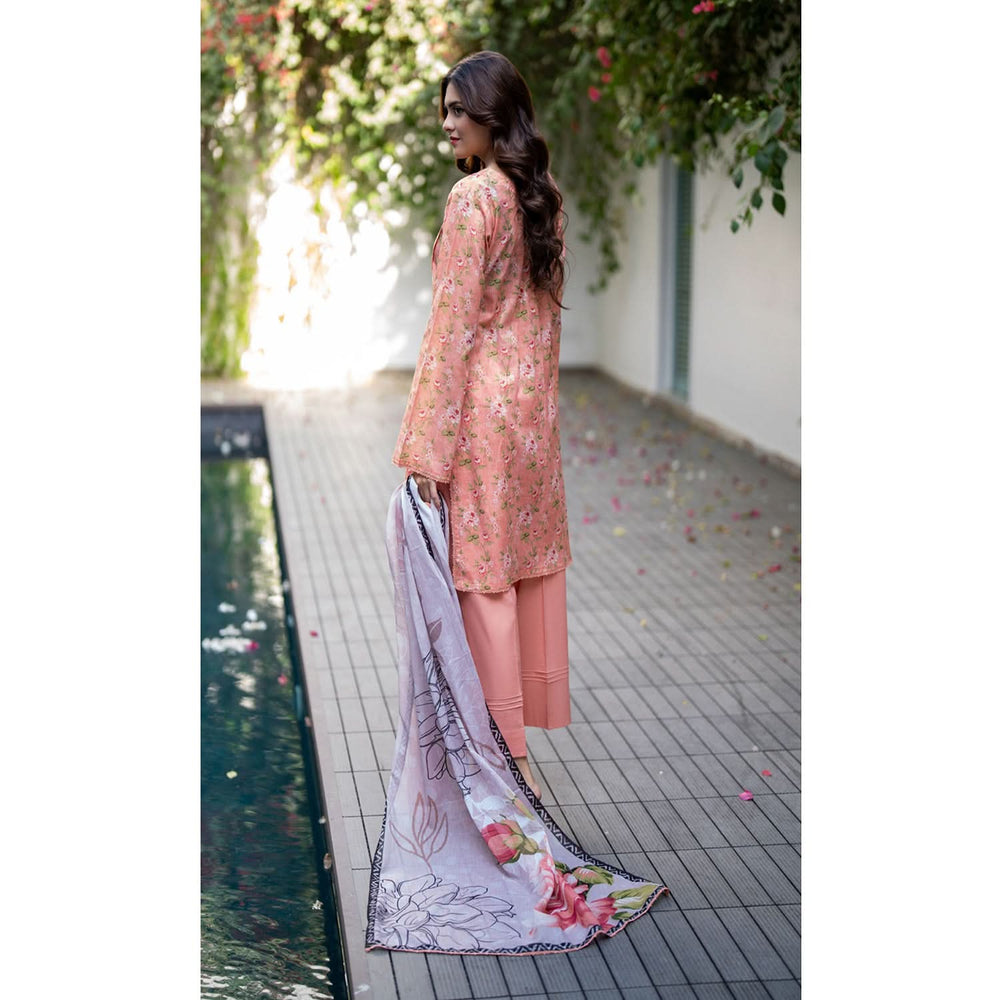 Salina Unstitched Lawn Digital Printed 3 Pcs Suit - 4, Women, 3Pcs Shalwar Suit, Regalia Textiles, Chase Value