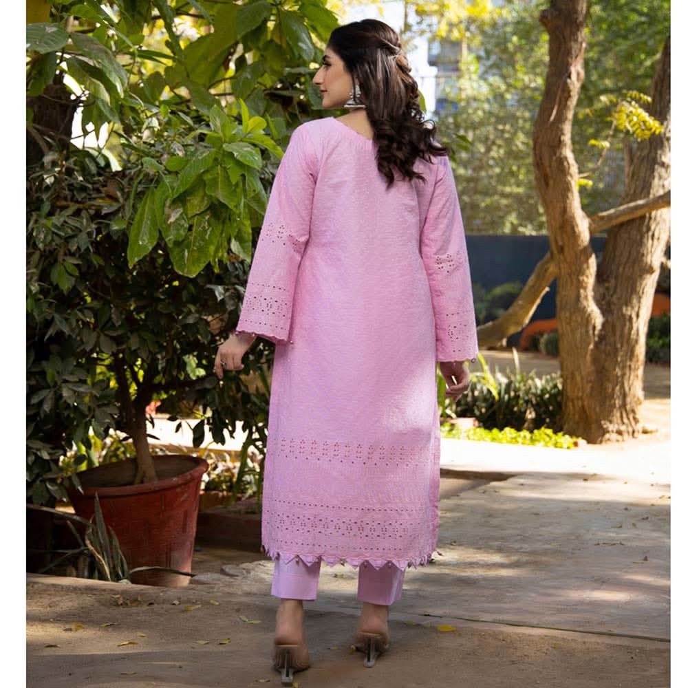 Schick Jaza Schiffli Embroidered Unstitched 2Pcs Suit V-4, Women, 2Pcs Shalwar Suit, MI Creation, Chase Value