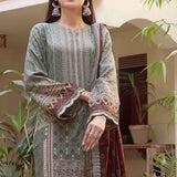 Signature Khaddar Printed Unstitched 3Pcs Suit V2- 2602, Women, 3Pcs Shalwar Suit, VS Textiles, Chase Value