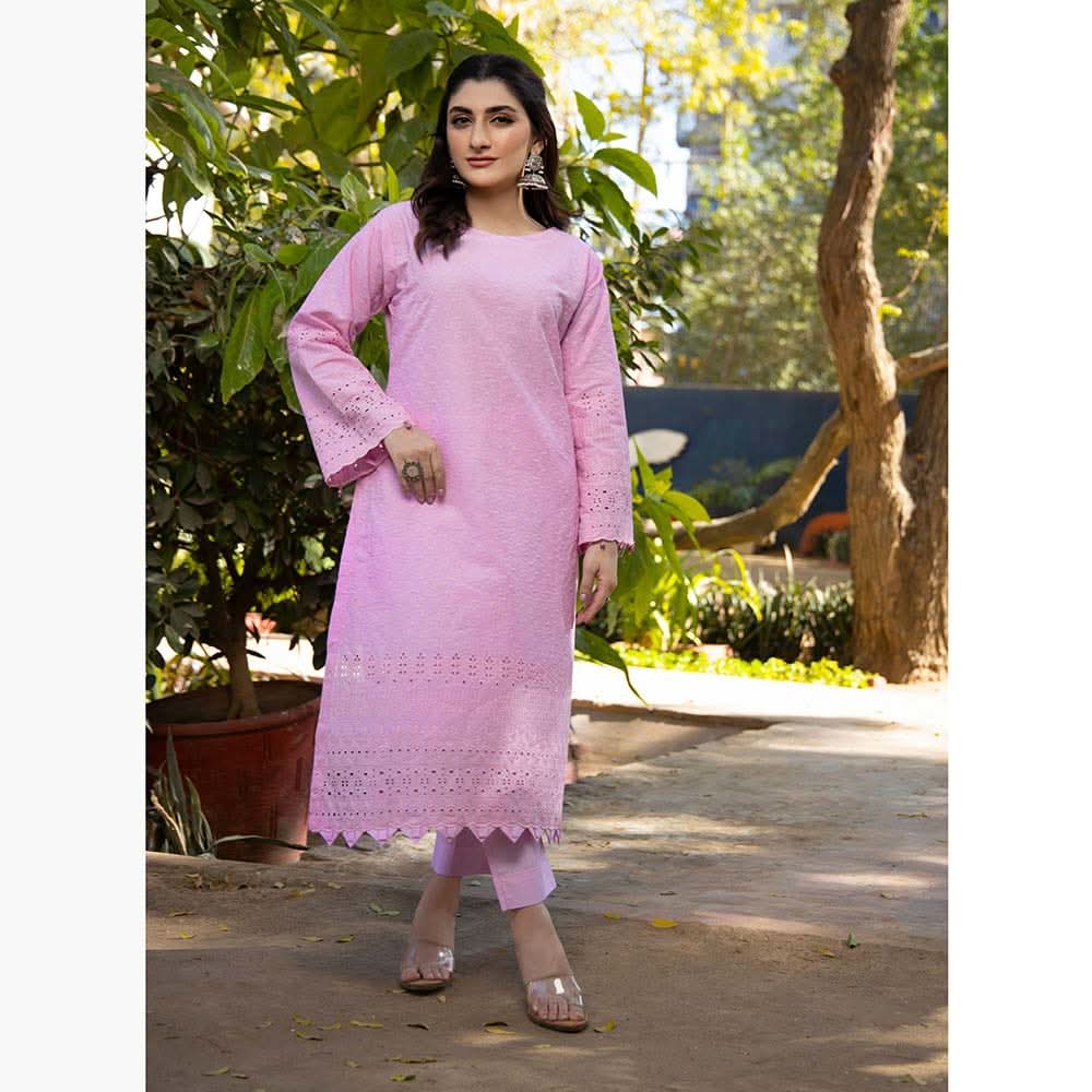 Schick Jaza Schiffli Embroidered Unstitched 2Pcs Suit V-4, Women, 2Pcs Shalwar Suit, MI Creation, Chase Value
