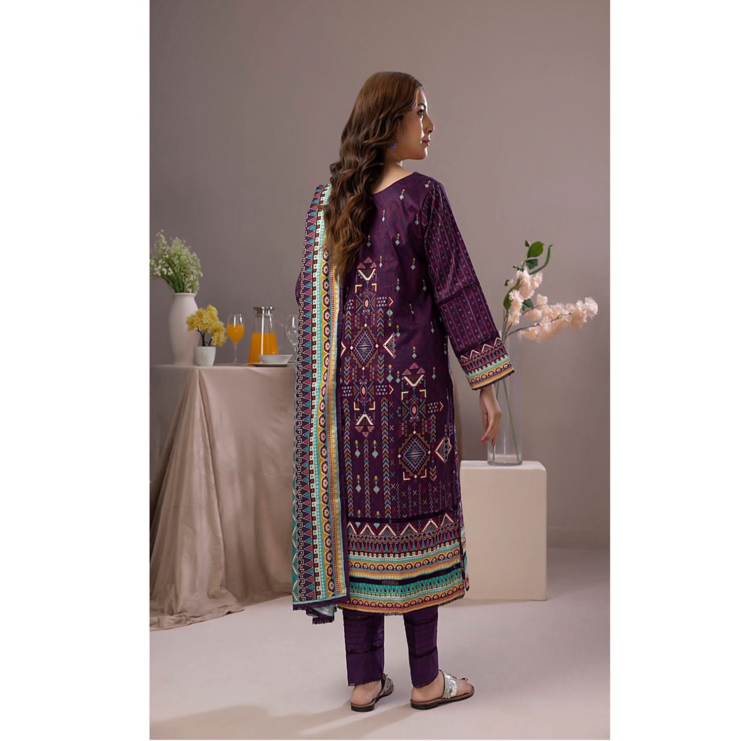 Salina Weaving Dobby By Regalia Printed Lawn Unstitched 3 Pcs Suit - 5, Women, 3Pcs Shalwar Suit, Regalia Textiles, Chase Value