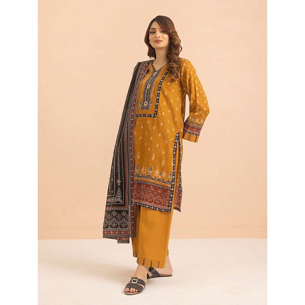 Salina Jacquard By Regalia Textile Printed Unstitched 3 Pcs Suit - 5, Women, 3Pcs Shalwar Suit, Regalia Textiles, Chase Value