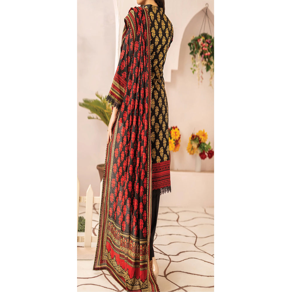VS Daman Cambric Unstitched 3pcs Suit - 603-A, Women, 3Pcs Shalwar Suit, VS Textile, Chase Value