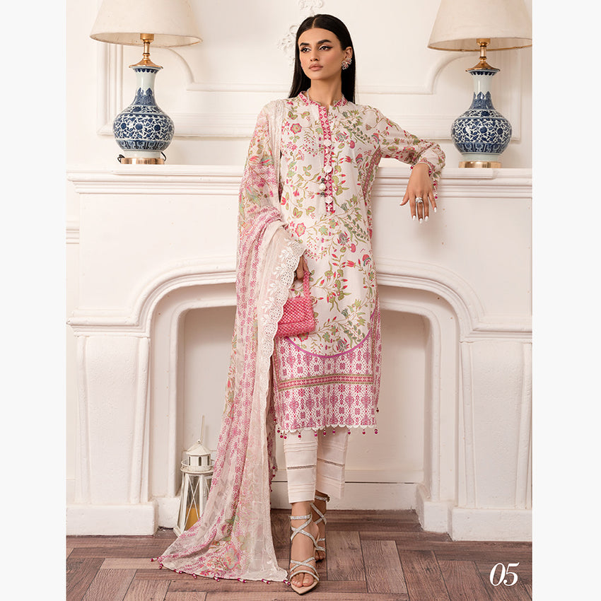 Al-Zohaib Sun Shine Cotton Printed Unstitched 3Pcs Suit - 5, Women, 3Pcs Shalwar Suit, Al-Zohaib Textiles, Chase Value