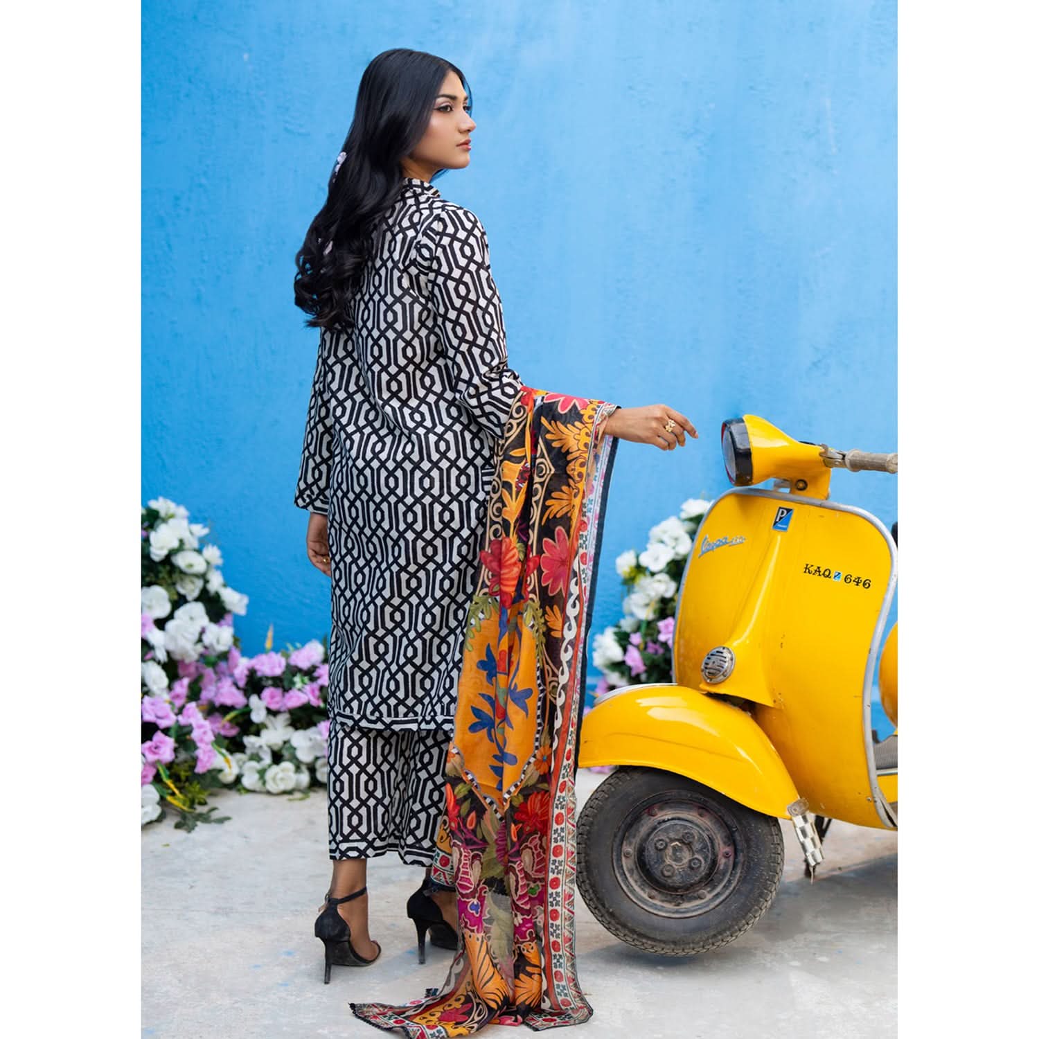 Salina Separates By Regalia Printed Lawn Unstitched 3Pcs Suit V-2 - 9, Women, 3Pcs Shalwar Suit, Regalia Textiles, Chase Value
