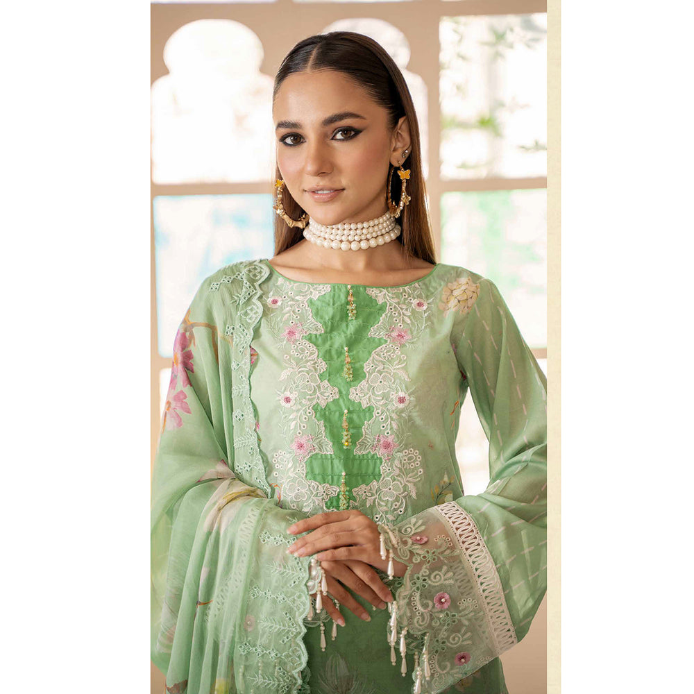 Sunshine Bloom By Al Zohaib Lawn Premium Unstitched 3 Pcs Suit - 5, Women, 3Pcs Shalwar Suit, Al-Zohaib Textiles, Chase Value