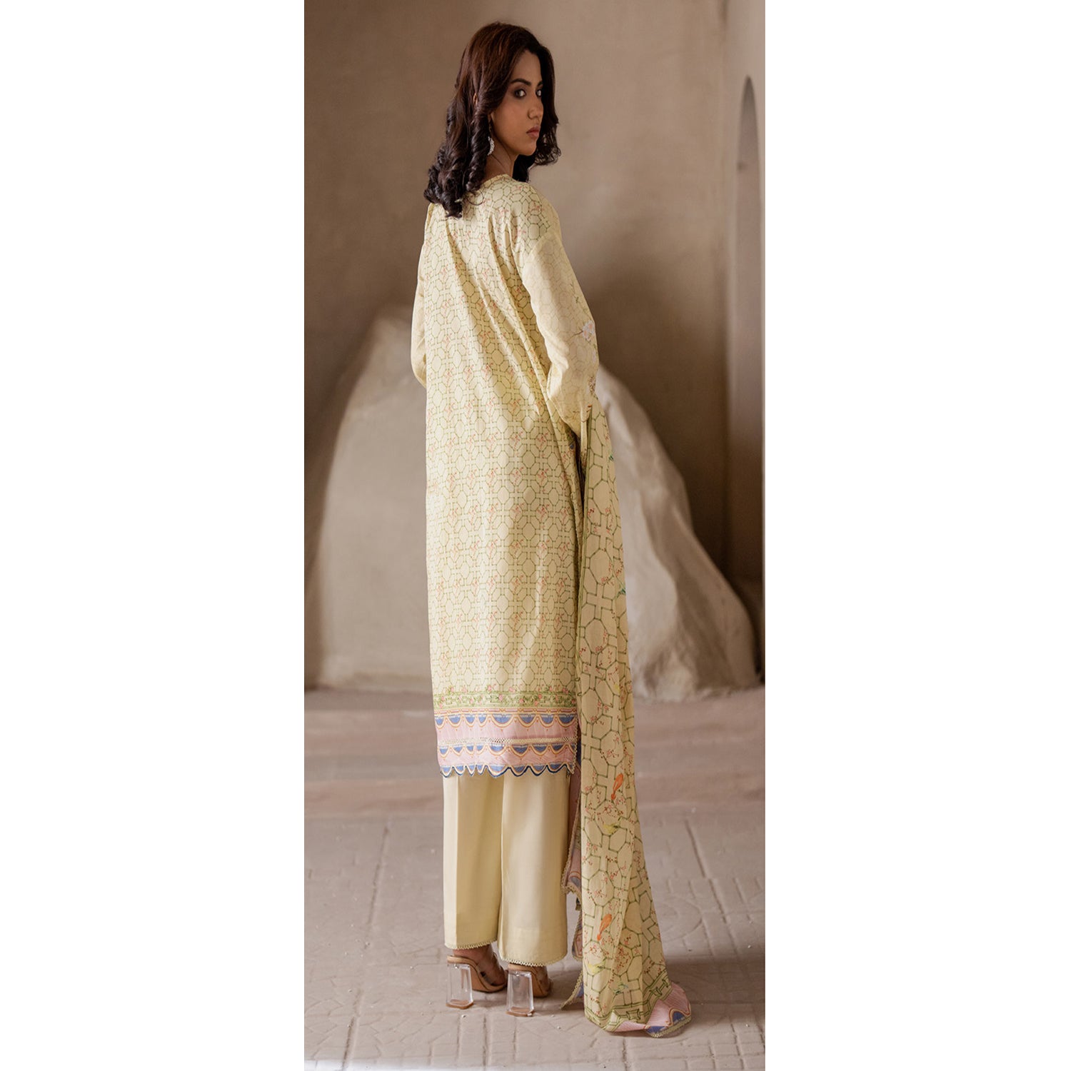 Salina By Regalia Lawn Printed Unstitched 3Pcs Suit V-4 - 5, Women, 3Pcs Shalwar Suit, Regalia Textiles, Chase Value