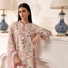 Al-Zohaib Sun Shine Cotton Printed Unstitched 3Pcs Suit - 5