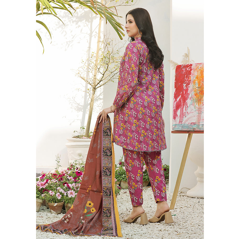 Bin Hameed Shalizeh Lawn Printed CO-Ords Unstitched 3Pcs Suit - 5, Women, 3Pcs Shalwar Suit, Rana Arts, Chase Value