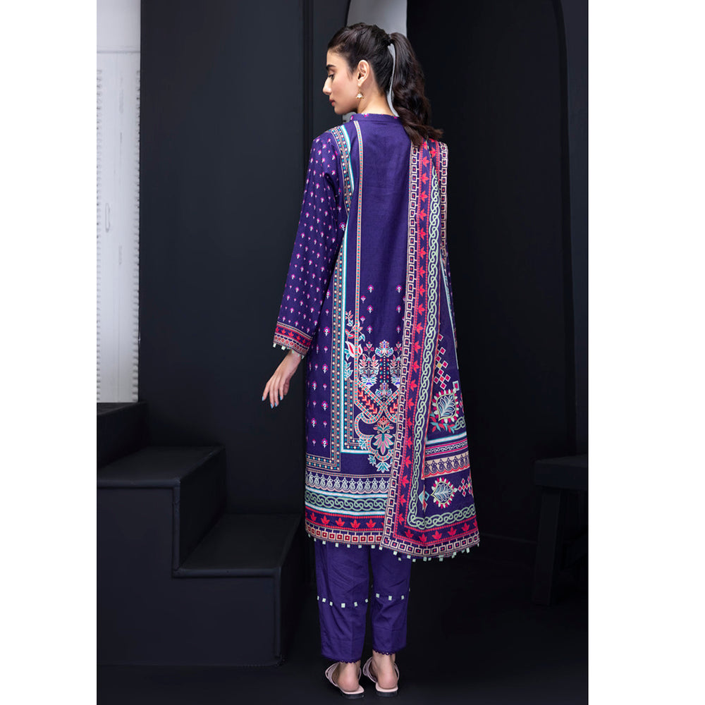 Salina Weaving Dobby By Regalia Lawn Printed Unstitched 3Pcs Suit V-2 - 5, Women, 3Pcs Shalwar Suit, Regalia Textiles, Chase Value