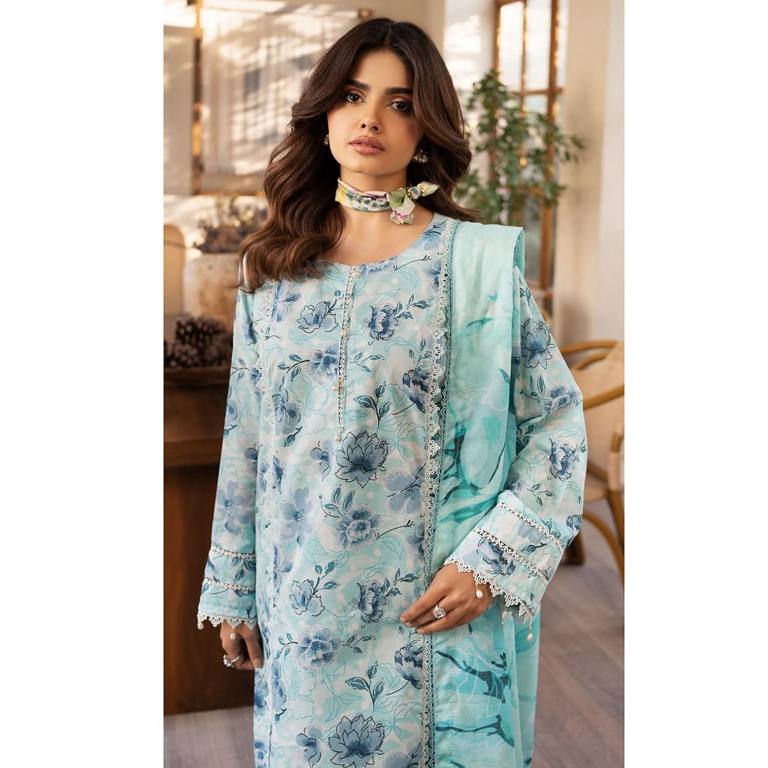 Al Zohaib Coco Popup Lawn 3 Piece Unstitched Suit - 5, Women, 3Pcs Shalwar Suit, Al-Zohaib Textiles, Chase Value