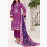 Jhalak Linen Printed Unstitched 3Pcs Suit - 5, Women, 3Pcs Shalwar Suit, VS Textiles, Chase Value