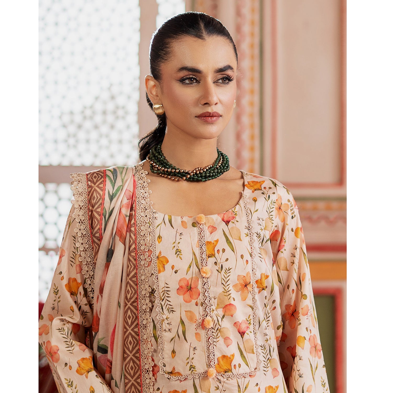 Colors Identic Separates By Al Zohaib Digital Printed 3 Pcs Suit - 5, Women, 3Pcs Shalwar Suit, Al-Zohaib Textiles, Chase Value